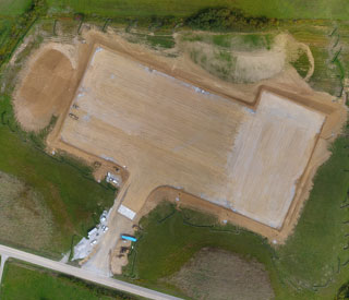 Well Pad: 15-acre site