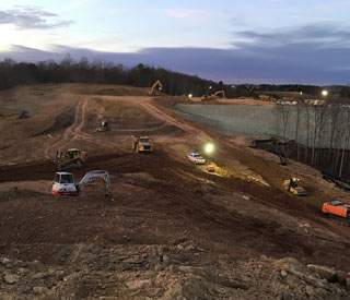 Well Pad: 14-acre site