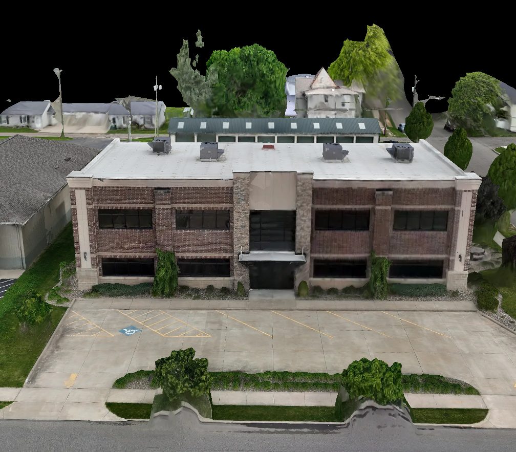 Textured 3D mesh of the DEI head office
